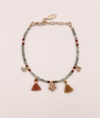 Bijoux Fantaisies Bracelet Hipanema Bilboquet Jade