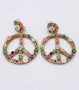 Bijoux Fantaisies Boucles d'Oreilles Hypnochic Peace