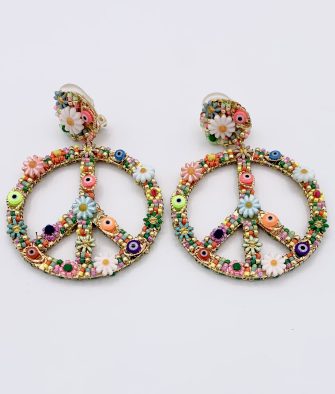 Bijoux Fantaisies Boucles d'Oreilles Hypnochic Peace