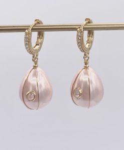 Bijoux Argent Boucles d'Oreilles Rosekafé Coco 5