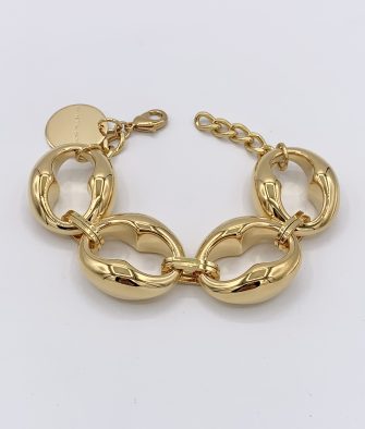 Bijoux Fantaisies Bracelet Vanessa Baroni Turtle Gold