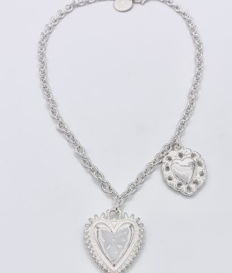 Bijoux Fantaisies Collier Secret de Cuir Coeur